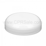 Cap, 70/400, White, Domed, Linerless - Texas